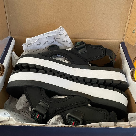 Fila green color sandals - Picture 8 of 10